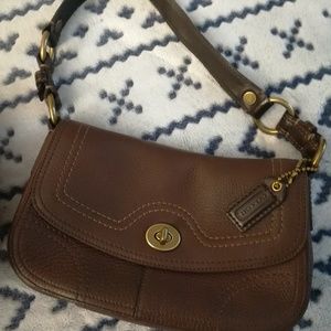 Coach leather purse